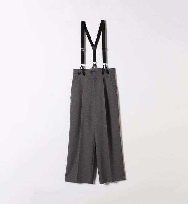 SHIPS any「SHIPS any:〈洗濯機可能〉マニッシュ サスペンダー ワイド パンツ 24FW」|その他|