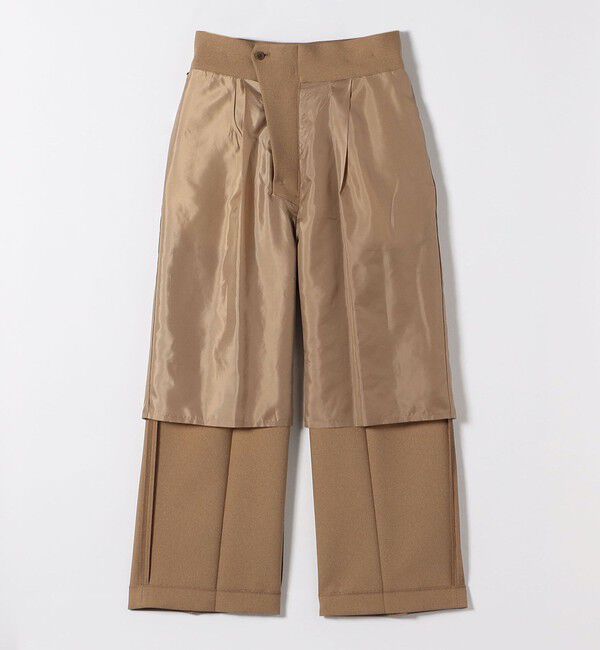 SHIPS any「SHIPS any:〈洗濯機可能〉マニッシュ サスペンダー ワイド パンツ 24FW」|その他|