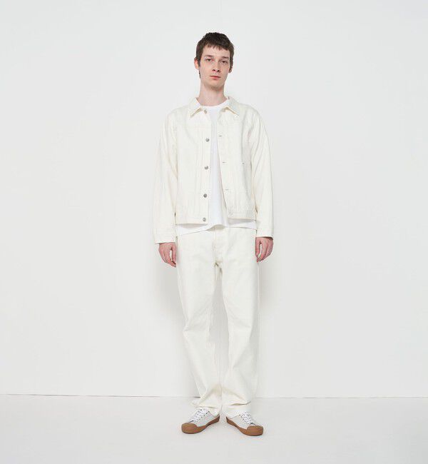 GALERIE VIE「リユースシーアイランドコットン デニムストレートパンツ」|デニム|