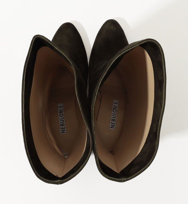 TOMORROWLAND GOODS「NEBULONI E. 7320 スエードミドルブーツ」|ロングブーツ|