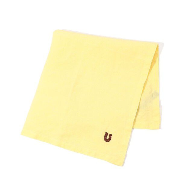 TOMORROWLAND HOME「エンブロイダリー プレーンリネン ナプキン（45cm X 45cm）」|食器・キッチングッズ|22 イエロー系