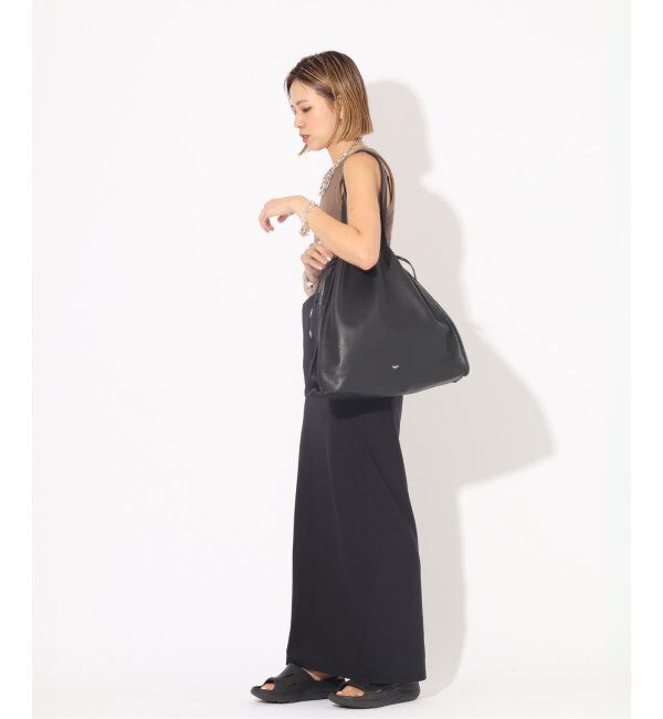  「【blancle/ ブランクレ】S.LETHER SQUEEZE BIG TOTE」|トートバッグ|