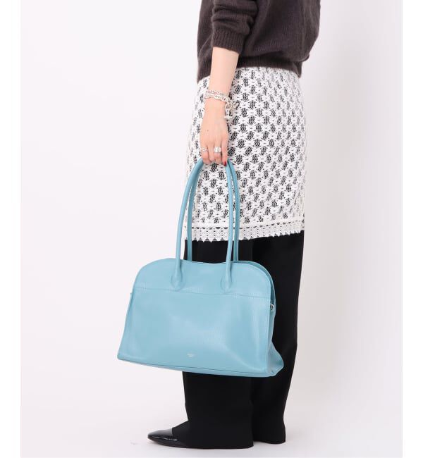  「【blancle/ ブランクレ】別注 S.LETHER Wide boston」|ボストンバッグ|