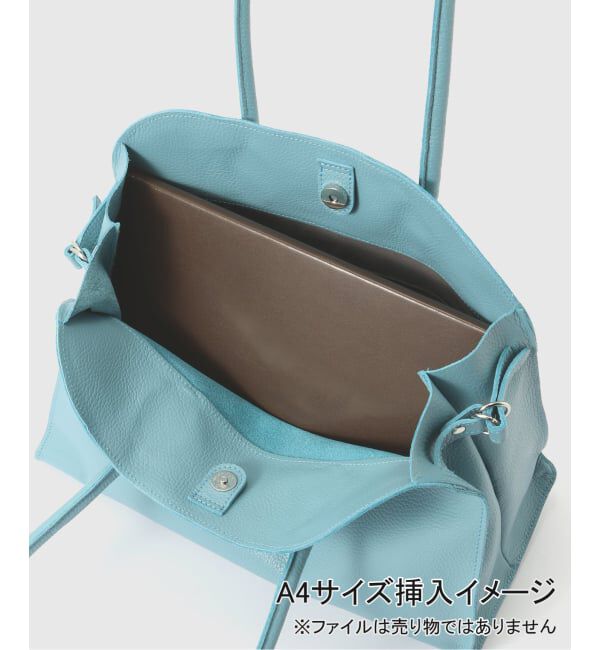  「【blancle/ ブランクレ】別注 S.LETHER Wide boston」|ボストンバッグ|