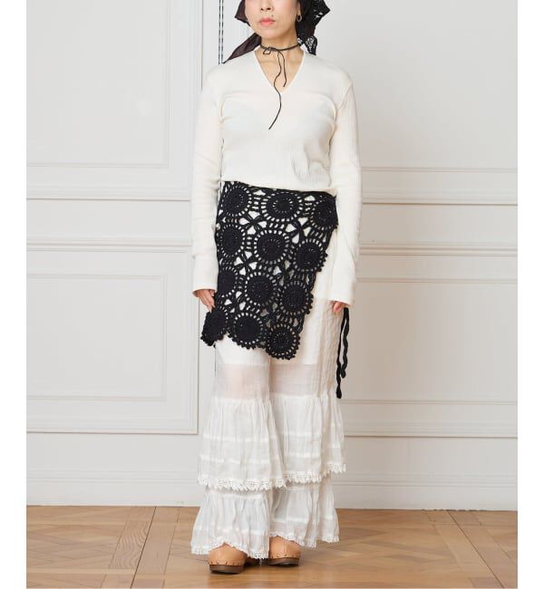 IENA LA BOUCLE「MAYDI/マイディ granny square スカート  ANUDAR」|スカート|