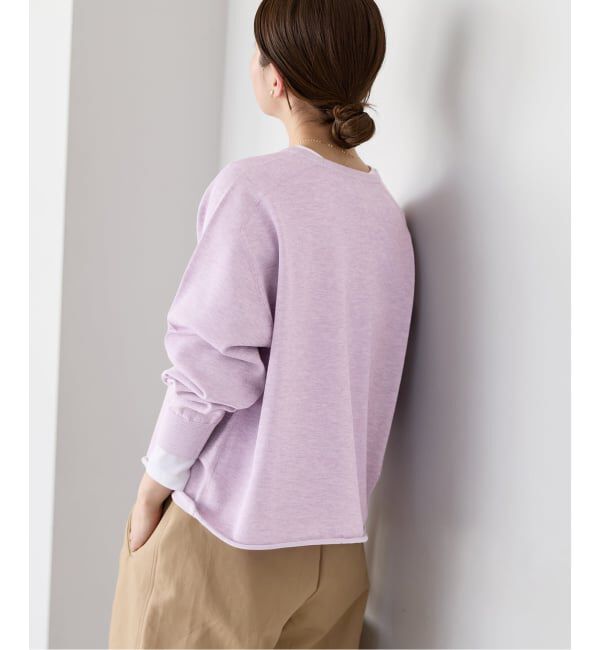 IENA「《新色あり/追加4》LEVITAコットンプルオーバー」|ニット・セーター|