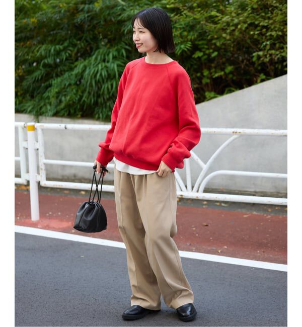 SLOBE IENA「《追加2予約》SLOBE 3WAY スムース巾着バッグ」|その他|