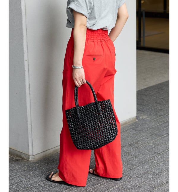 JOURNAL STANDARD「《追加6》【撥水/接触冷感/洗える/UVカット】リネンナイロンストレッチワイドパンツ」|その他|