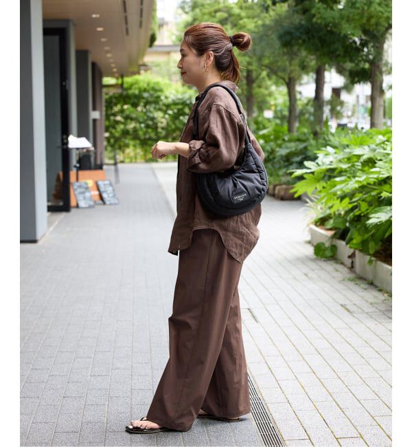 JOURNAL STANDARD「《追加6》【撥水/接触冷感/洗える/UVカット】リネンナイロンストレッチワイドパンツ」|その他|