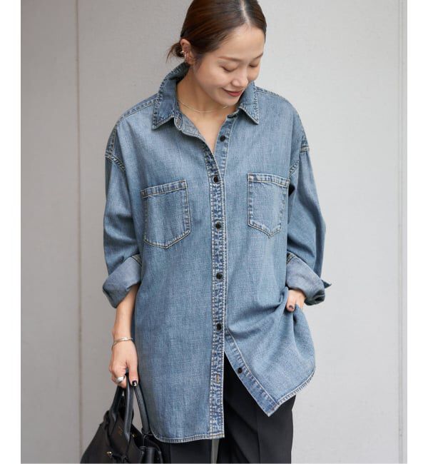 JOURNAL STANDARD「《追加3》ライトオンスデニムシャツ」|シャツ・ブラウス|