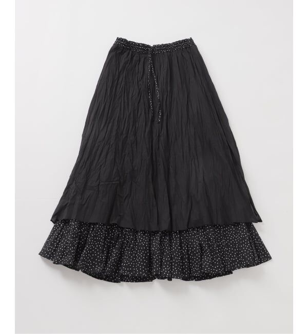 JOURNAL STANDARD relume「［26SS新作］コットンボイルクリンクルマーメイドスカート（ドット柄）」|スカート|