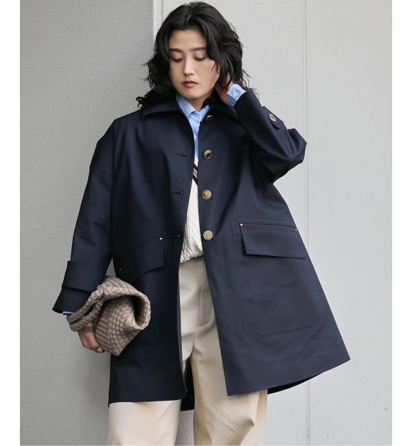 journal standard L'essage「別注【MACKINTOSH/マッキントッシュ】HUMBIE MB EX：コート」|ステンカラーコート|