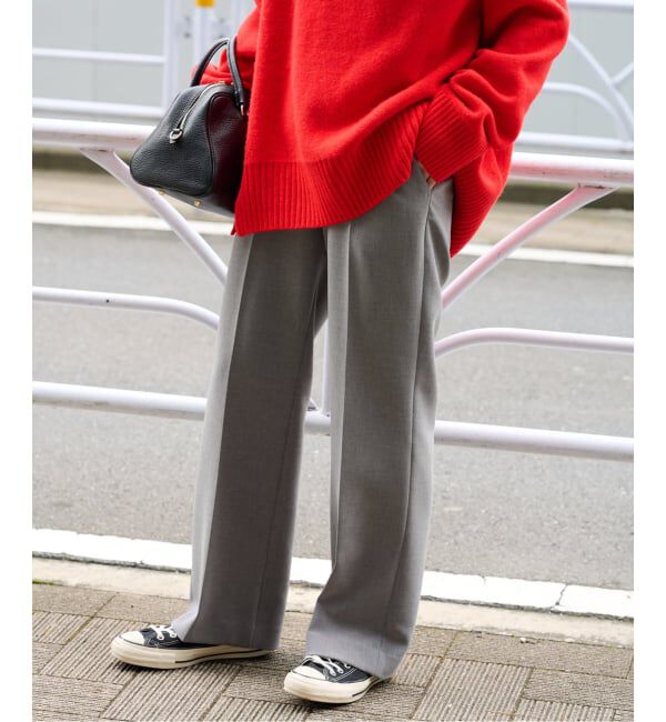 FRAMeWORK「≪追加≫セミフレアパンツ2」|スラックス|