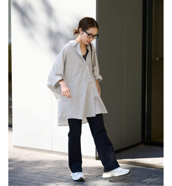 FRAMeWORK「≪追加≫ハーフスリーブポンチョシャツ」|シャツ・ブラウス|