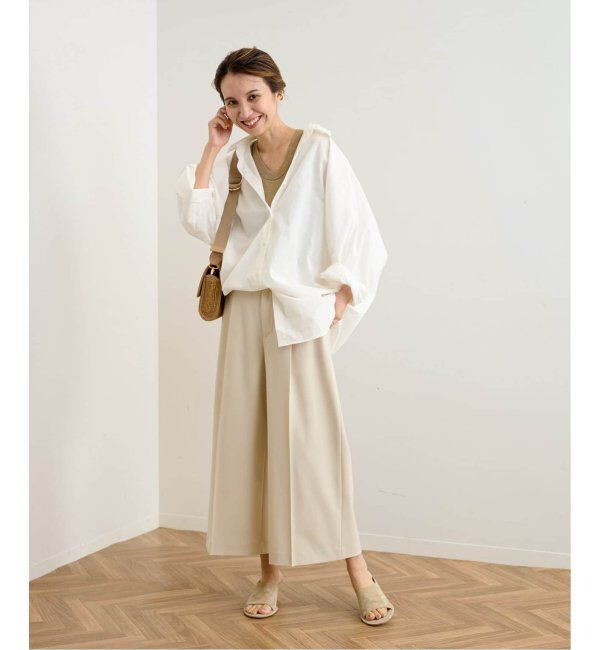 FRAMeWORK「≪追加≫ハーフスリーブポンチョシャツ」|シャツ・ブラウス|