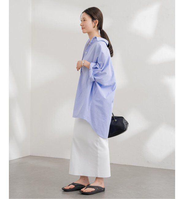 FRAMeWORK「≪追加≫ハーフスリーブポンチョシャツ」|シャツ・ブラウス|