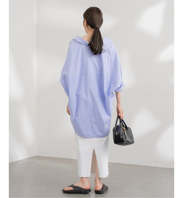 FRAMeWORK「≪追加≫ハーフスリーブポンチョシャツ」|シャツ・ブラウス|