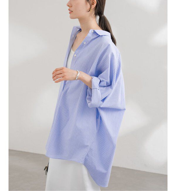 FRAMeWORK「≪追加≫ハーフスリーブポンチョシャツ」|シャツ・ブラウス|