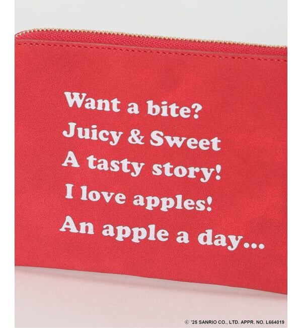 Spick and Span「《追加予約》HELLO KITTY S&S HASHIBAMI フェイクスエードポーチ」|ポーチ|