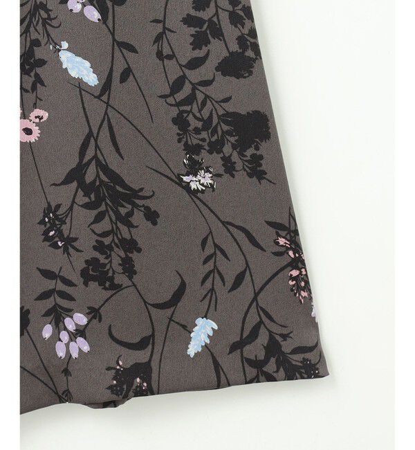 自由区「【WEB&一部店舗限定・新色追加・定番人気・着用動画あり】ハーバルフロープリント8分袖 ワンピース」|ワンピース|