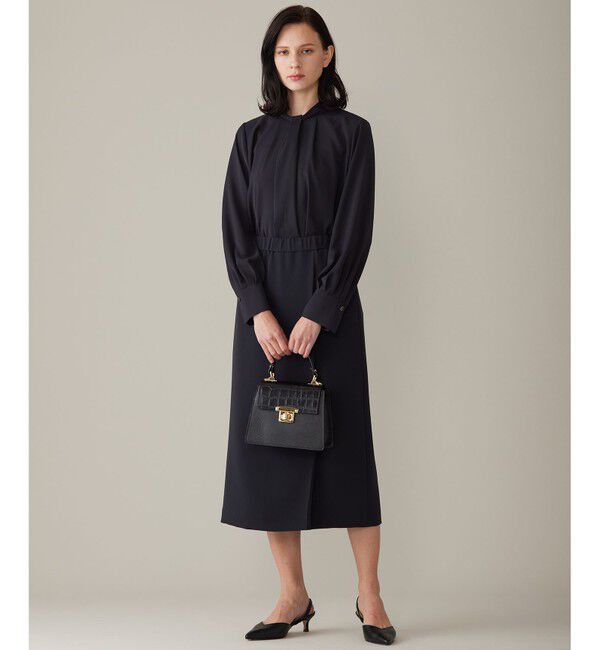 自由区「【セットアップ対応・洗える】トリアセダブルクロス スカート」|スカート|