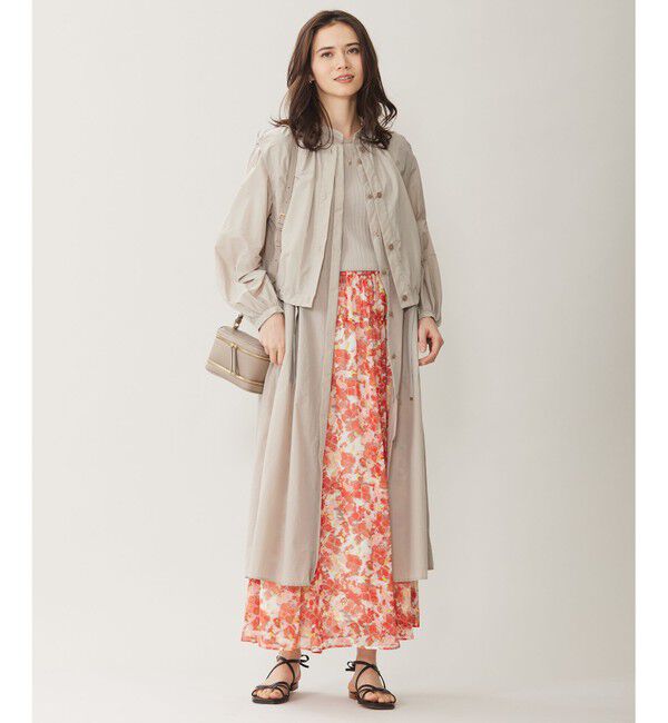 自由区「【UVケア・接触冷感・洗える】3WAYシアー コート」|その他|ベージュ