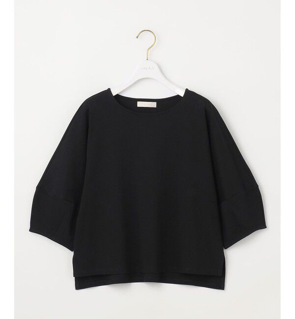 ANY SIS「【撥水・汗ジミ防止・UVケア・洗える】スーピマスムース クロップド Tシャツ」|Tシャツ・カットソー|