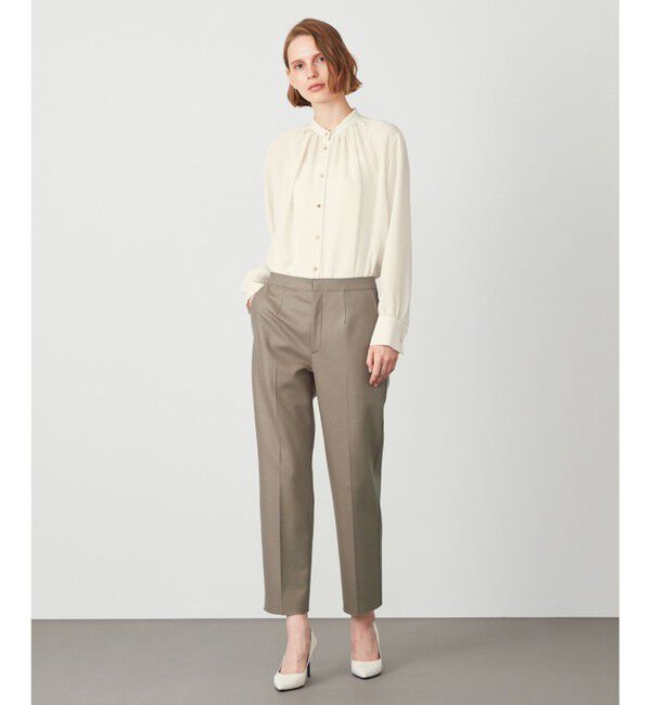 BEIGE,「CORBY / クロップドパンツ」|スラックス|