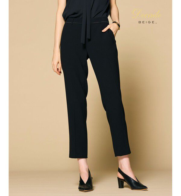 BEIGE,「【洗える】CINDY / クロップドパンツ」|その他|Black &times; Black