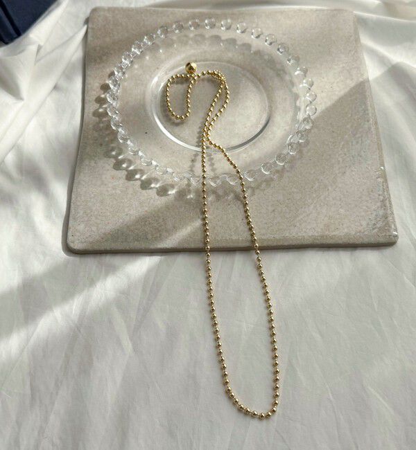 fredy emue「ボールチェーンフリーネックレス」|ネックレス|