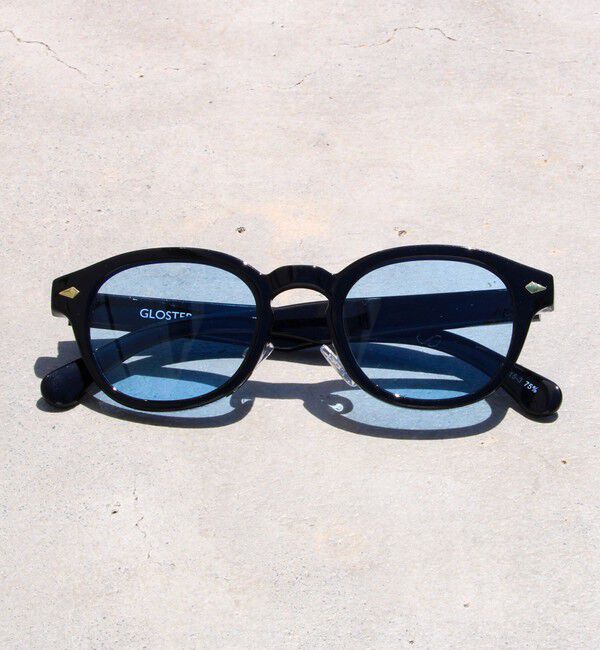 GLOSTER「【GLOSTER/グロスター】ウェリントン セルフレーム カラーレンズ サングラス」|サングラス|