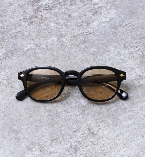 GLOSTER「【GLOSTER/グロスター】ウェリントン セルフレーム カラーレンズ サングラス」|サングラス|