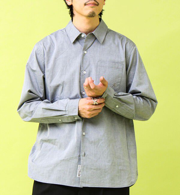 GLOSTER「【GEVACO/ゲバコ】シャンブレーシャツ」|シャツ・ブラウス|