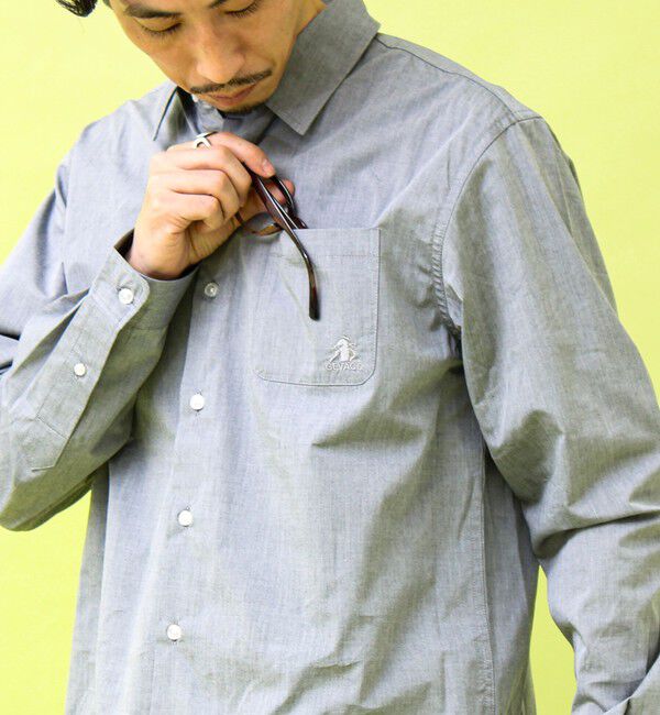 GLOSTER「【GEVACO/ゲバコ】シャンブレーシャツ」|シャツ・ブラウス|