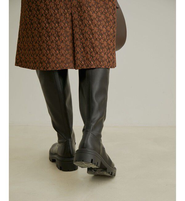 VIS「ボリュームソールストレッチロングブーツ」|ロングブーツ|