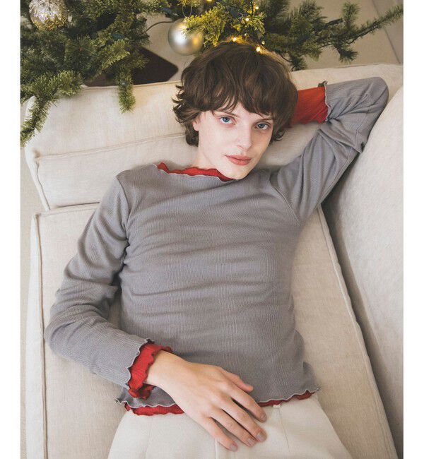 VIS「【Miller】VIS別注モデルボートネックメロープルオーバー【洗える】」|Tシャツ・カットソー|