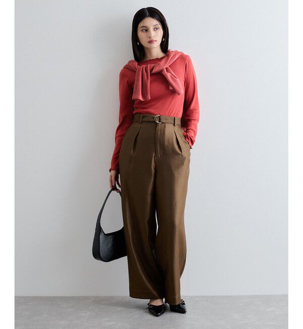 VIS「【Miller】VIS別注モデルボートネックメロープルオーバー【洗える】」|Tシャツ・カットソー|