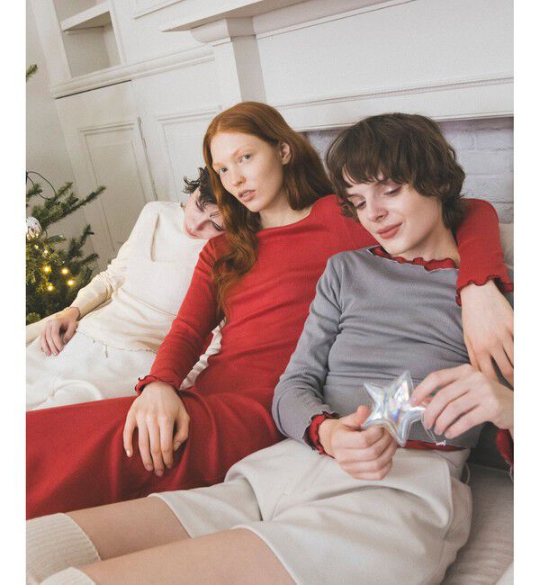 VIS「【Miller】VIS別注モデルボートネックメロープルオーバー【洗える】」|Tシャツ・カットソー|