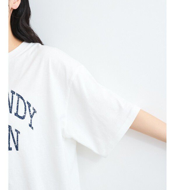 VIS「ピグメント加工プリントビッグTシャツ」|Tシャツ・カットソー|