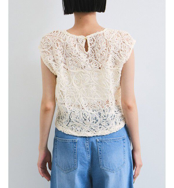 VIS「コードレースシアーノースリーブプルオーバー」|Tシャツ・カットソー|