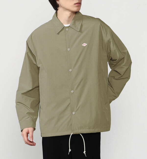 DANTON「DANTON | ピーチタフタ 中綿コーチジャケット MEN」|ダウン|