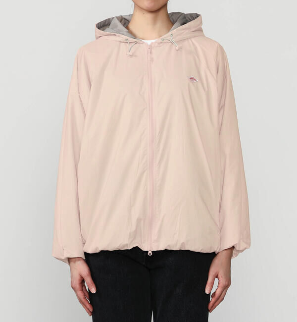 DANTON「DANTON | ナイロンリップストップ フードブルゾン WOMEN」|ダウン|