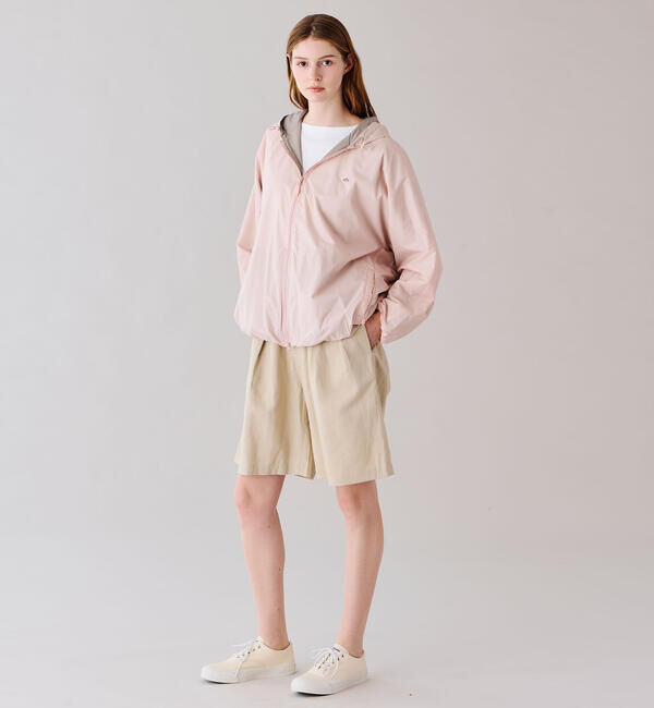 DANTON「DANTON | ナイロンリップストップ フードブルゾン WOMEN」|ダウン|