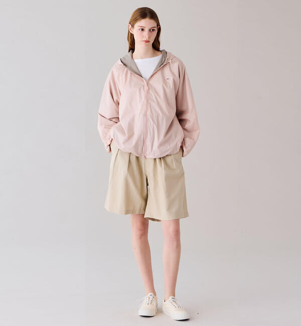 DANTON「DANTON | ナイロンリップストップ フードブルゾン WOMEN」|ダウン|