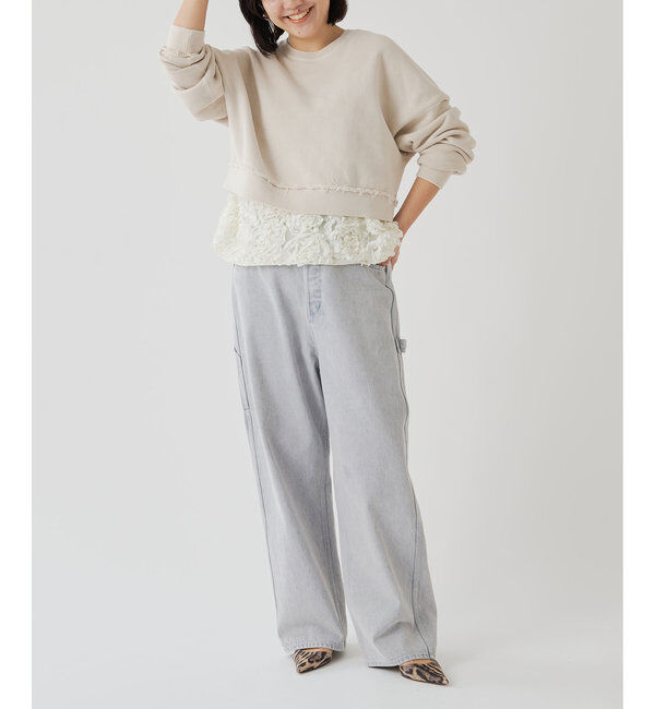 GEMINI「【GEMINI】ペインターデニムパンツ」|チノ|