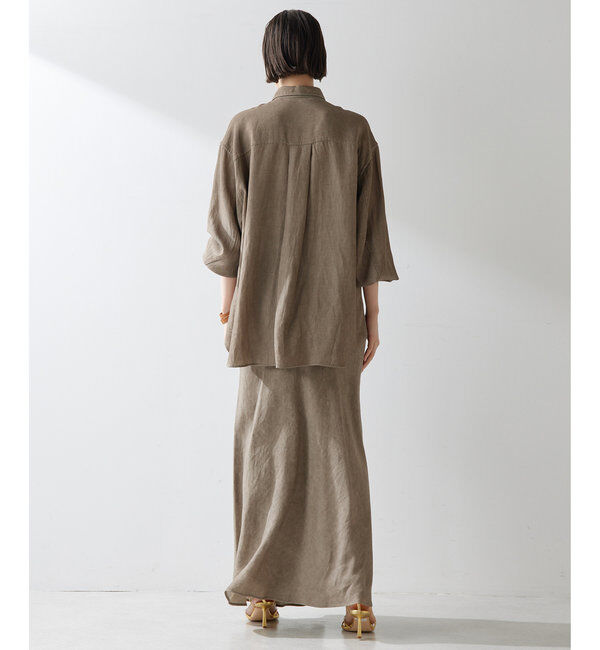  「ツイル顔料染めオーバーシャツ」|シャツ・ブラウス|