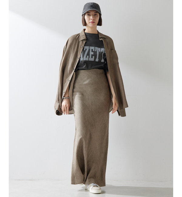  「ツイル顔料染めオーバーシャツ」|シャツ・ブラウス|