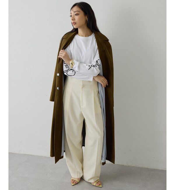  「スリーブロゴロングTシャツ」|Tシャツ・カットソー|