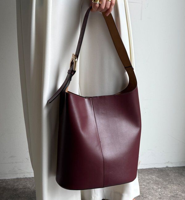  「【WEB限定】ビッグバックルバケツショルダー」|トートバッグ|