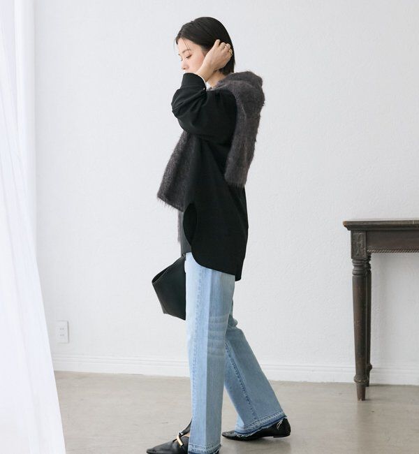  「カットジョーゼットライトプルオーバー」|Tシャツ・カットソー|